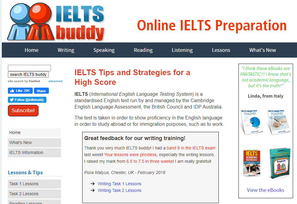 Luyện thi IELTS Online miễn phí tại IELTS Buddy