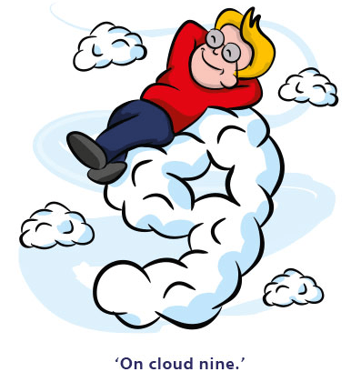 On cloud nine