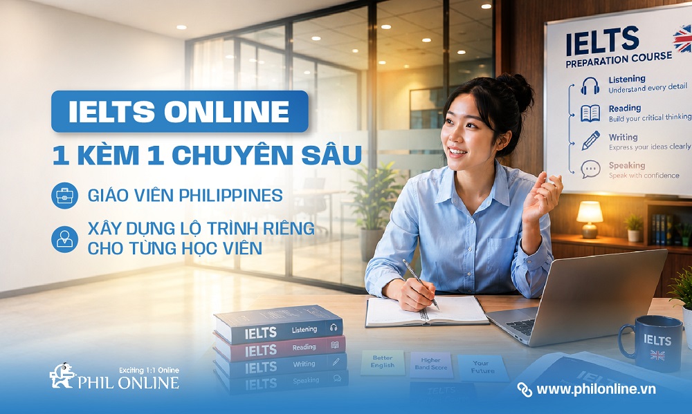 IELTS Online 1 kèm 1