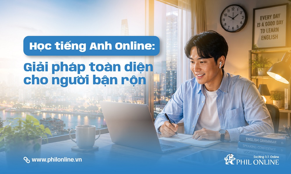 học tiếng anh online 1