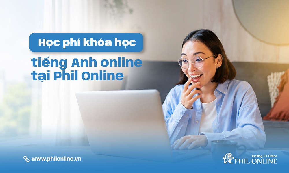 Học phí khóa học tiếng Anh online